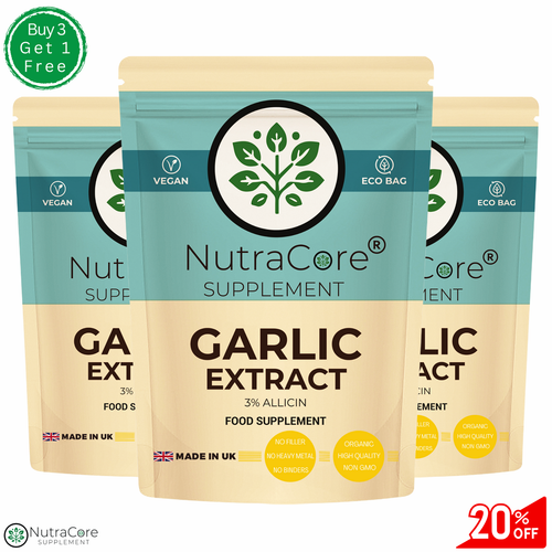 Ajo Cápsulas 550mg (3% Allicin) Fermentado Ajo Extract-Immune Support-90Caps - Imagen 2 de 12