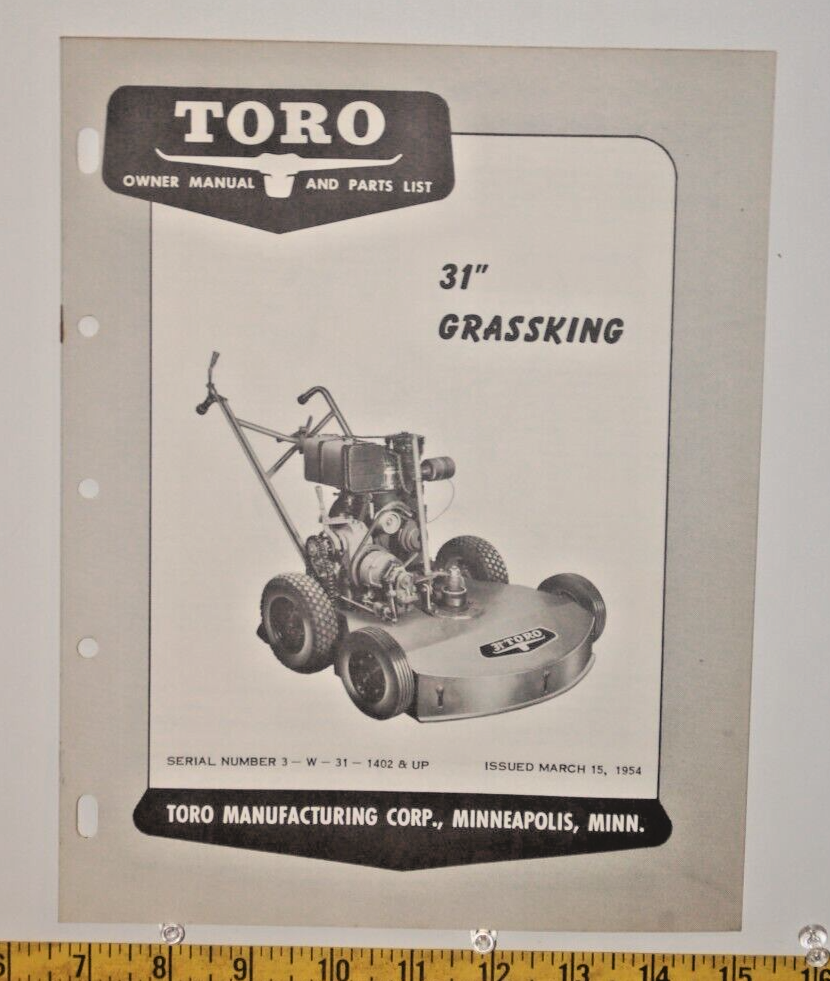 Vintage Toro 31