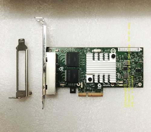 Original Intel I340-T4 Four Port RJ45 PCI-E Gigabit LAN / Double Baffle - Bild 1 von 11