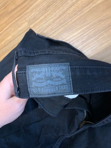 Levi's 311 Shaping Skinny Jeans Womens black Denim Stretch High Rise 32 x 32 - Picture 5 of 7