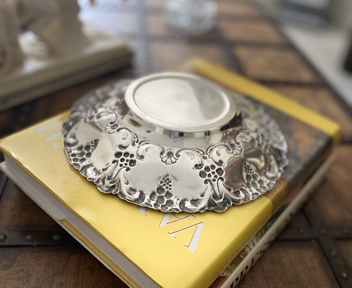 Vintage Elegant William Adams Spain Silver Plate Bowl 10” - Picture 7 of 10