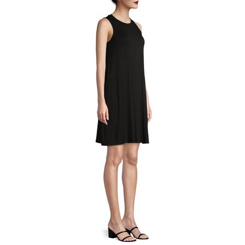 Time And Tru Women's Sleeveless Knit Dress w/pockets & tiered knit dress - Afbeelding 37 van 44