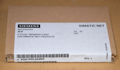 Siemens 6GK1900-0AB00 C-Plug FS:05 NEU OVP versiegelt