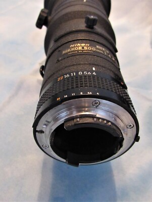 Nikon ED Nikkor 500mm f/4 P Telephoto Lens | For Nikon | Manual