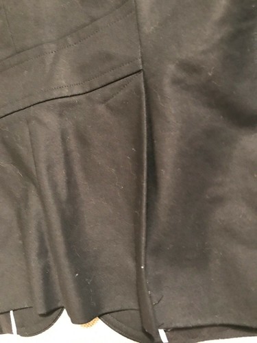 Banana Republic Blazer Women’s S/M Black Jacket Lined Two Button $150 #1126 - Picture 8 of 10