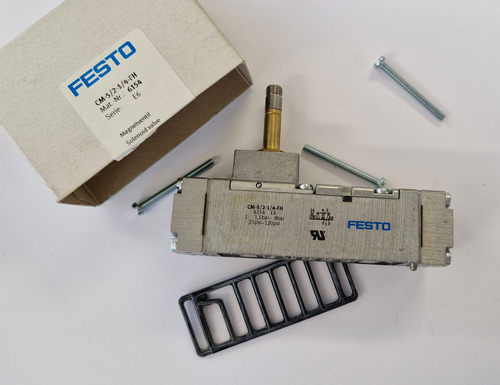 FESTO CM-5/2-1/4-FH 6154 Magnetventil - NEU/OVP - worldwide shipping - Bild 2 von 2