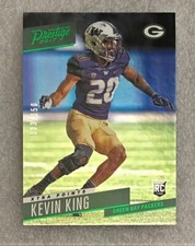 2017 Panini Prestige Rookie Xtra Points Green /50 Kevin King #249 Rookie RC