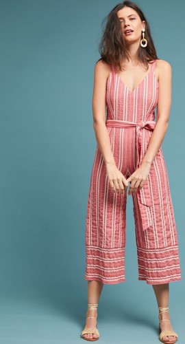 Tuta Anthropologie 128$ Robbin cropped gamba larga nuova con etichetta tg. Spedizione L-Fast - Foto 2 di 3