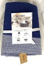 Mega Sket XXXXL Woven Storage Basket 22" X 22" X 14" Blue