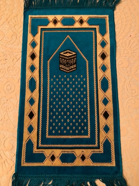 Muslim Kids Teen Pray Prayer Mat Namaz Salah Islamic Gift For