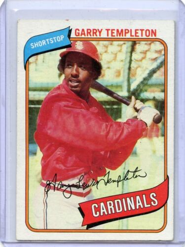 1980 Topps Garry Templeton St. Louis Cardinals #587 ⭐️💥🎯