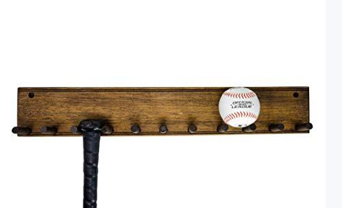 Baseball Softball Bat Rack Holds up to 10 Full Size Bats Display Holder - Picture 10 of 24