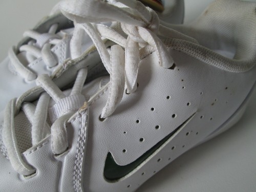 NIKE AIR white sneakers 12C "SWOOSH PACK" SZ 12 C kids Rare! Color changeable - Picture 9 of 12