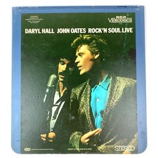 Daryl Hall John Oates Rock'N Soul Live VideoDisc CED 1983 RCA 12214 Untested