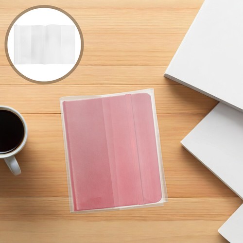10 Pcs Clear Book Covers Waterproof Pupils Transparent Corner Protector