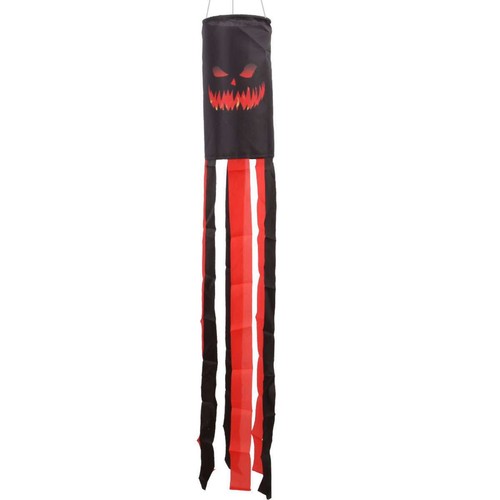 Halloween Ghost Windsock Flag Outdoor Hanging Decor for Yard Patio Lawn Garden - Picture 14 of 15