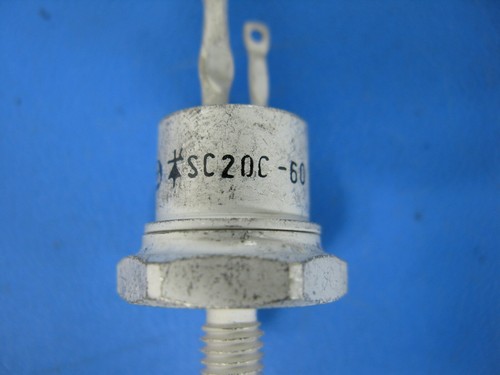 (1) SC20C-60 SanRex 600 V 20 A SCR Silicon Controlled Rectifier - Picture 3 of 9