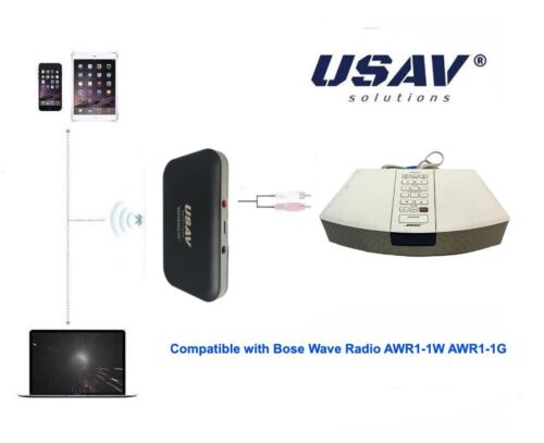 USAV Bluetooth Adapter for  Bose Wave Radio AWR1-1W AWR1-1G - Afbeelding 1 van 2