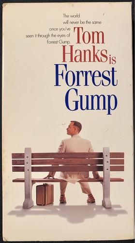Forrest Gump VHS Used Tom Hanks Robin Wright Gary Sinise Sally Field 1994 Oscar - Picture 1 of 4