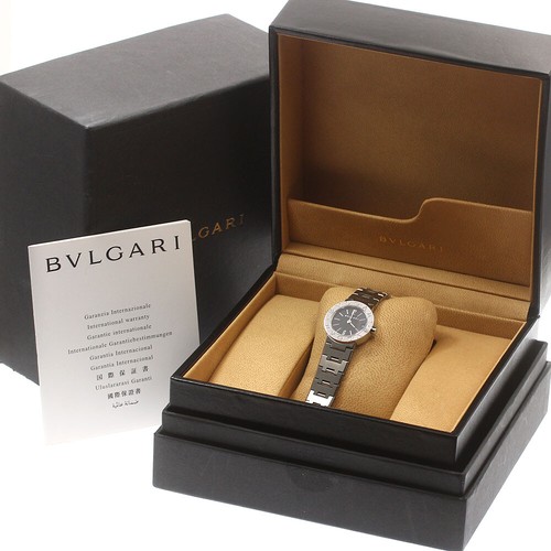 Reloj de cuarzo para dama BVLGARIBVLGARI BB23SS fecha esfera negra_880774 - Imagen 2 de 7