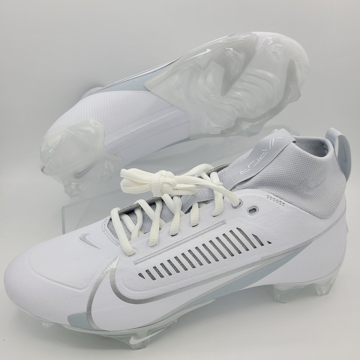 Nike Vapor Edge Pro 360 2 White Metallic Silver Mens Sz 8.5  display picture 2