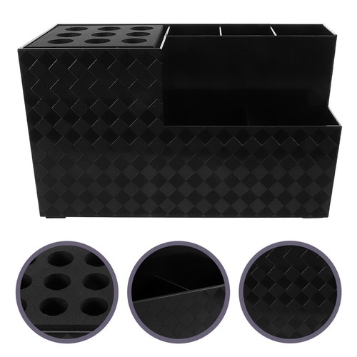 5 Pieces Produkte Schwarz Aufbewahrungsregal Friseur-Werkzeug-Box - Bild 8 von 12