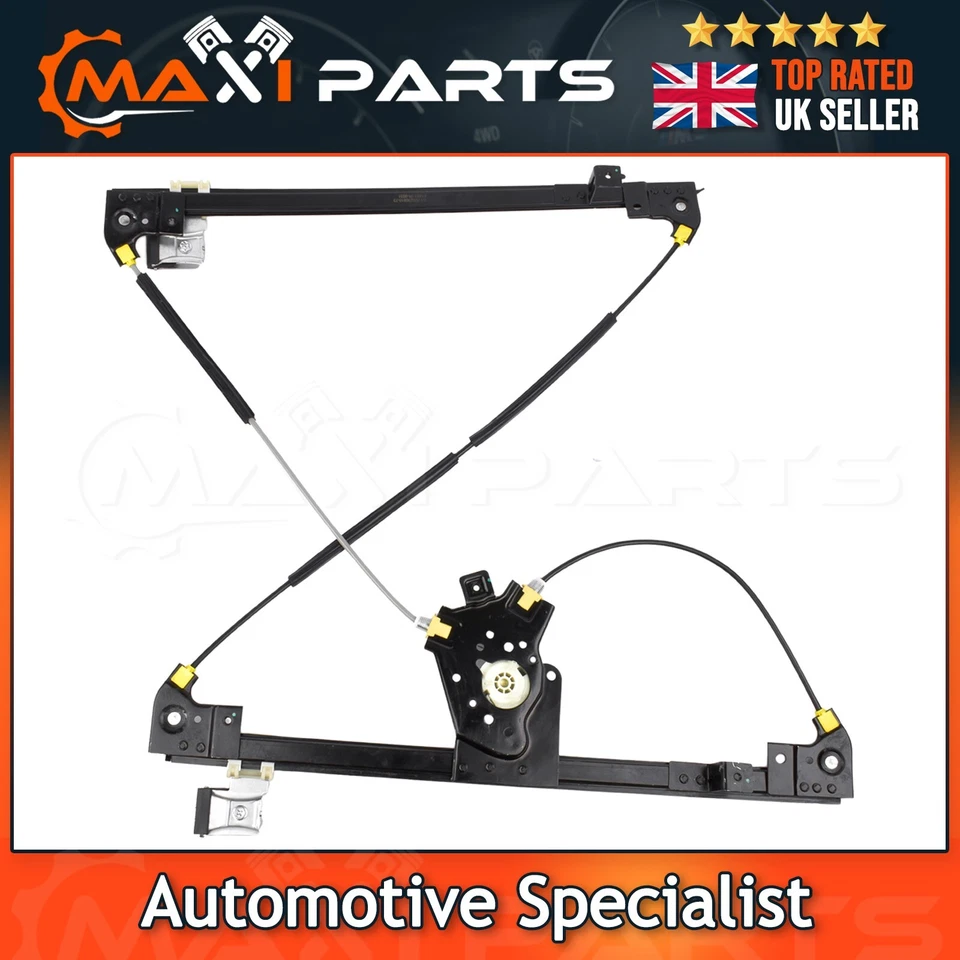 PEUGEOT EXPERT MK2 2007-2016 FRONT RIGHT DRIVER SIDE ELECTRIC WINDOW REGULATOR - Image 4 of 4