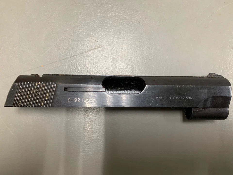 Corrediça de pistola iugoslava CRVENA ZASTAVA M70 7,65mm/0,32 - Imagem 3 de 4