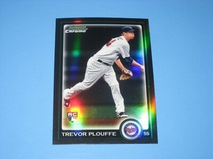 2010 BOWMAN CHROME BASEBALL ROOKIE RC REFRACTOR TREVOR PLOUFFE #212  MINT+