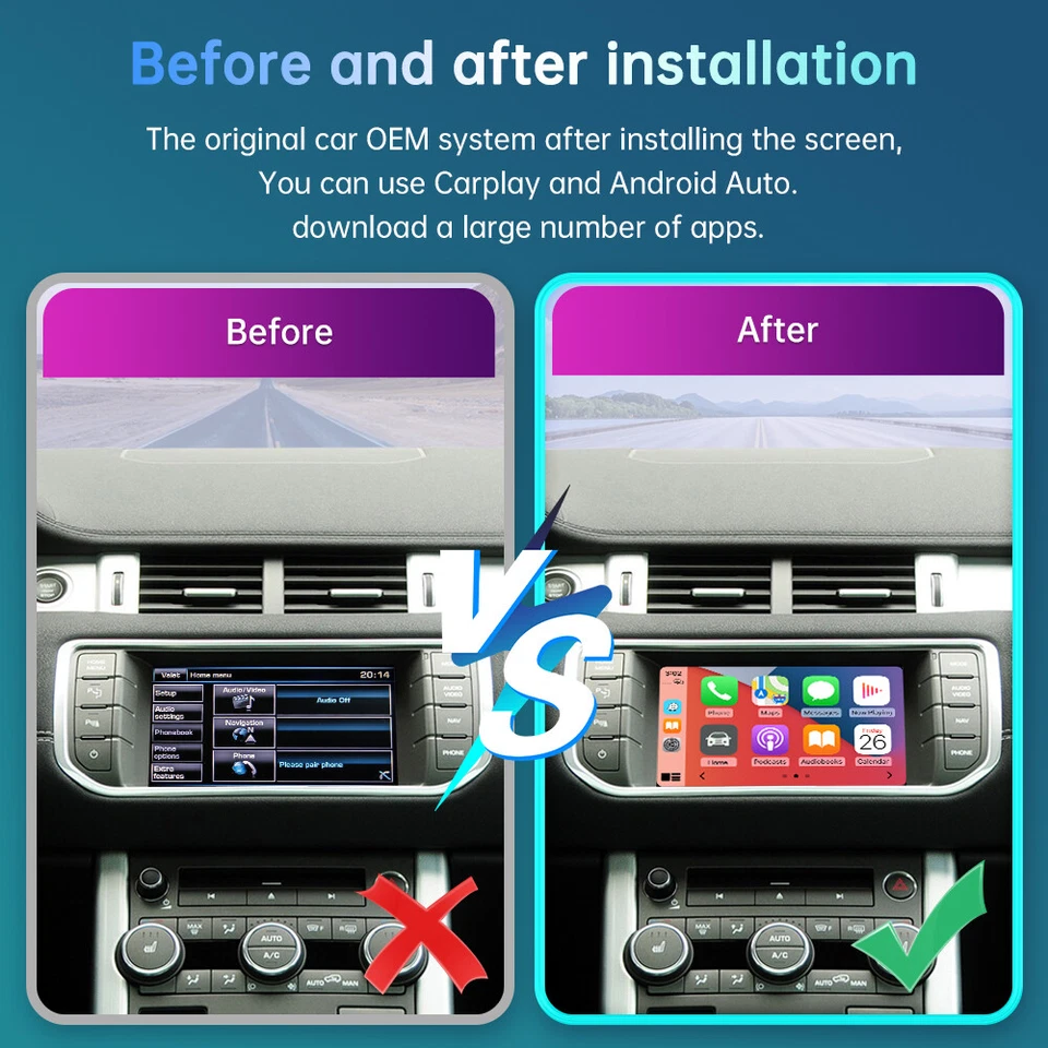 Android Auto Carplay Für Land Rover Jaguar Range Rover Evoque Discovery Bosch - Bild 4 von 4