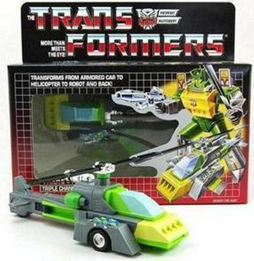 Transform G1 ACTION FIGURE BOX NEW AUTOBOT TRIPLE CHANGER SPRINGER