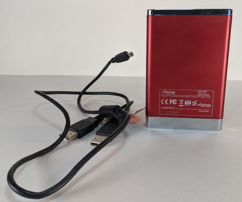 Clickfree Automatic Backup Multi-PC HD225 250 GB Hard Drive with Cable - Afbeelding 2 van 6