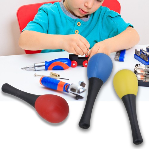 12Pcs Orff Plastic Sand Balls Maraca Shakers Toy Kids Musical Instruments Color - Picture 3 of 6