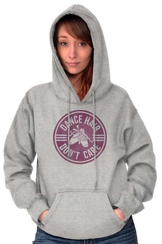 Süße Ballerina Tanz Haare Dont Care Attitude Damen Kapuzen Sweatshirts Hoodies - Bild 4 von 10