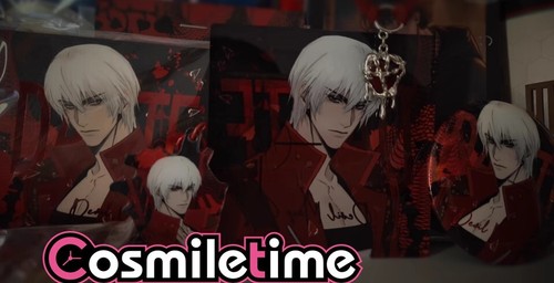 DEVIL MAY CRY Dante Acrylic Brick Colored Paper Keychain Set Collection Gift YZ - Picture 6 of 8