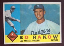 1960 Topps Ed Rakow (Los Angeles Dodgers) #551 EX