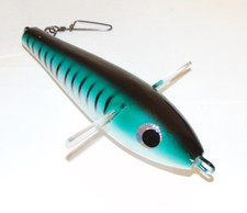 Esca da pesca trolling 7" teaser uccellino truccato margherita catena marlin tonno mahi wahoo