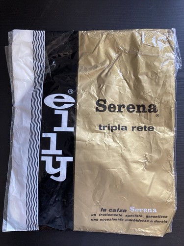 ultra vintage stockings nylon bra socks made in italy - Picture 2 of 2