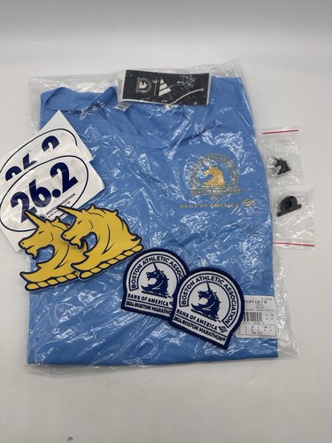 Boston Marathon 2024 Souvenirs BUNDLE,Your Choice Of Any Sz Shirt Men S,L,Xl,2XL - Picture 2 of 3