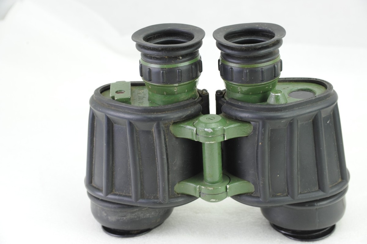 fernglas zeiss Jena DDR NVA 7x40 II-82 Binoculars, lesen
