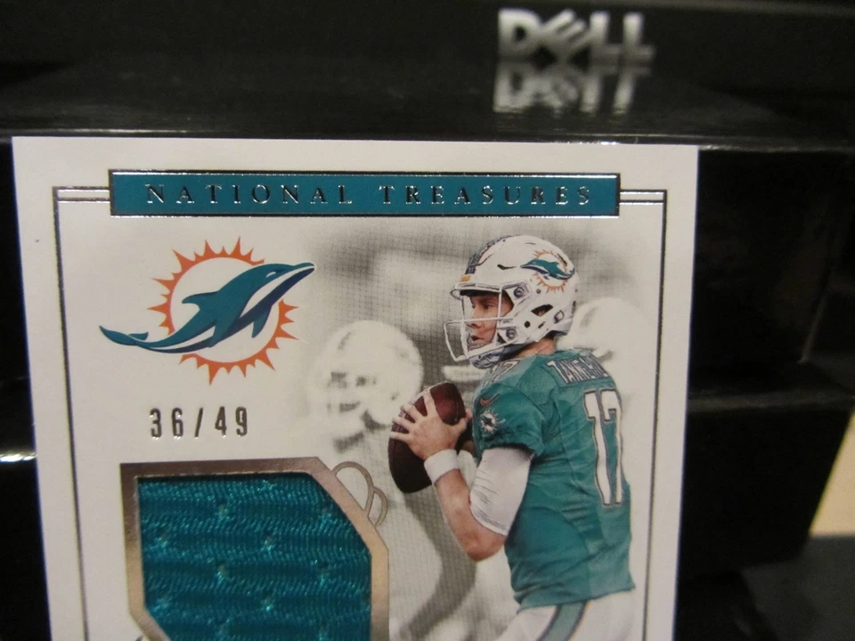 National Treasures Autograph Jersey Dolphins Ryan Tannehill  36/49  2016 - Image 4 of 4