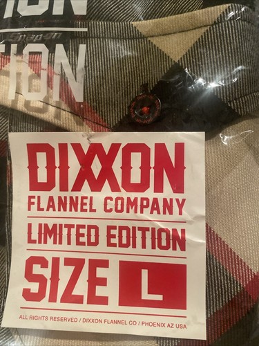 NUEVA CAMISA DIXXON Flannel Company edición limitada herramientas a presión - para mujer L