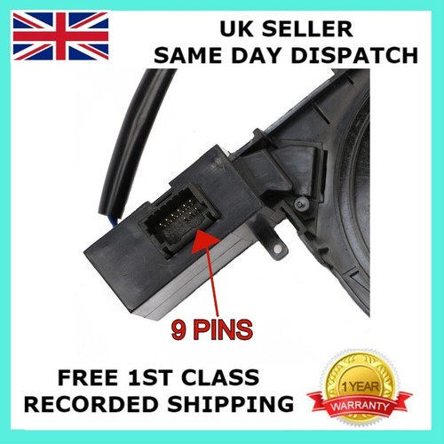 SPIRAL CABLE CLOCK SPRING FOR VAUXHALL MOVANO B MK2 2.3 CDTI 681720005R 2010-ON - Picture 6 of 9