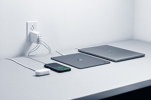 Chargeur GaN Razer 130W 4 ports USB Type-C/A | Voyage dans le monde entier EU/US/UK NEUF - Photo 3/4