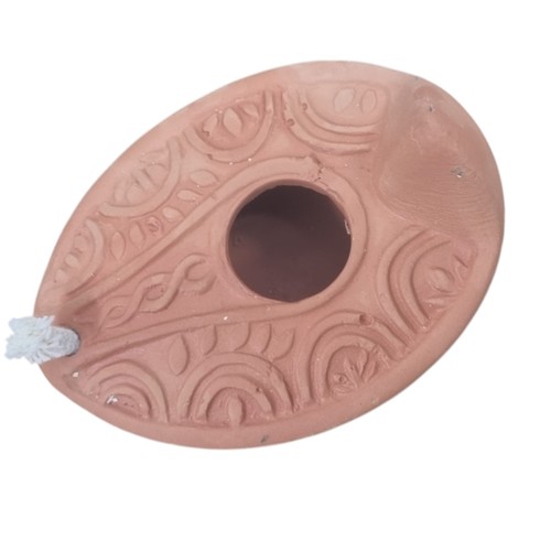 12 HERODIAN Gift Jewish OIL LAMP Ancient Biblical Antique Replica Israel Judaica - Bild 3 von 8