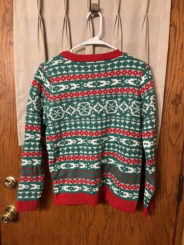 Blizzard Bay | Festive Llama Ugly Christmas Sweater - (Youth Large) - Bild 3 von 3