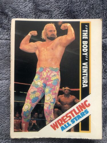 1985 Wrestling All-Stars Magazine card #21 Jesse Ventura WWF WWWF AWA