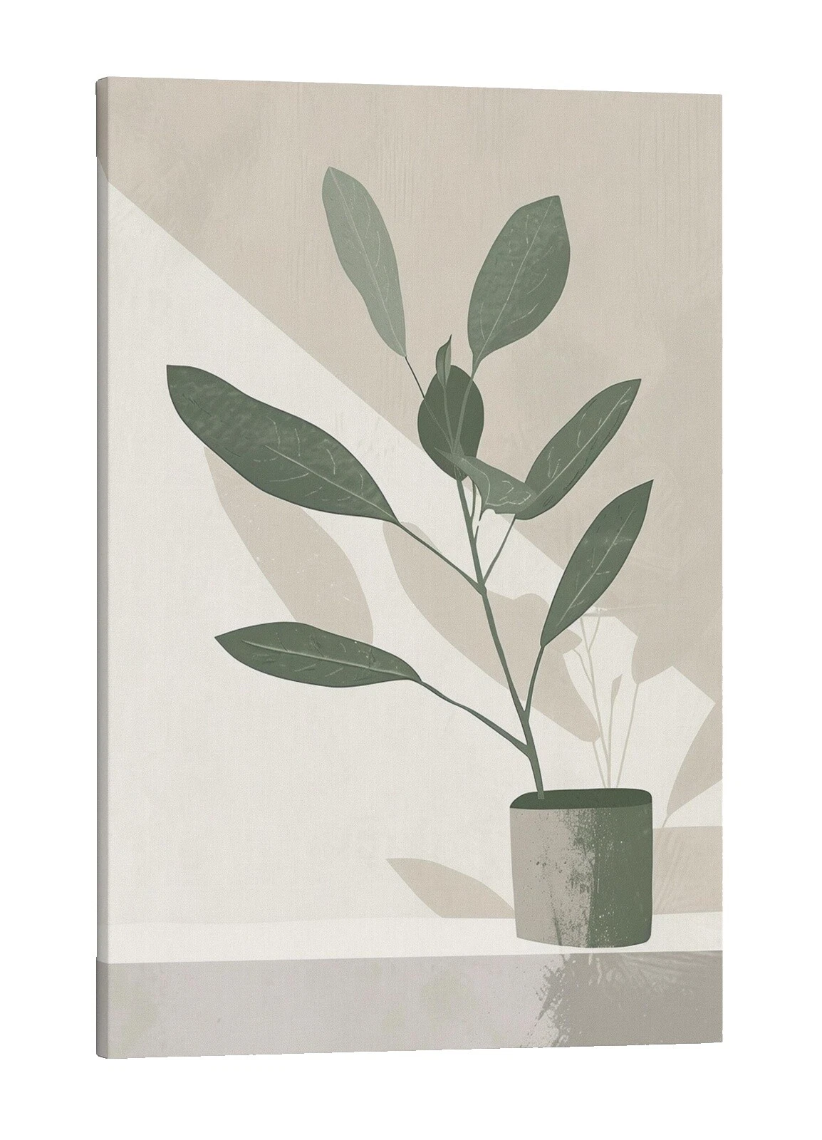 Minimalismo Botanical afiches y grabados de decoración para el Hogar