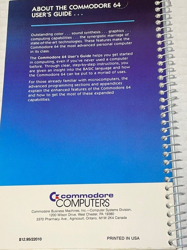 Commodore 64 User's Guide First Edition & Commodore 1541 Disk Drive Guide - Picture 3 of 18