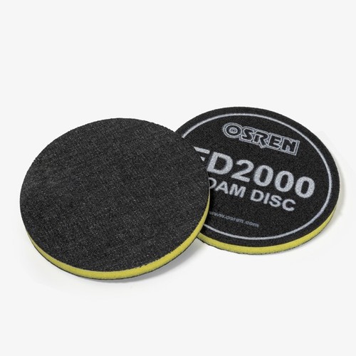 Osren Foam Disc 2000 Pack Of 2 Orange Peel Low Profile Pad - Picture 2 of 4